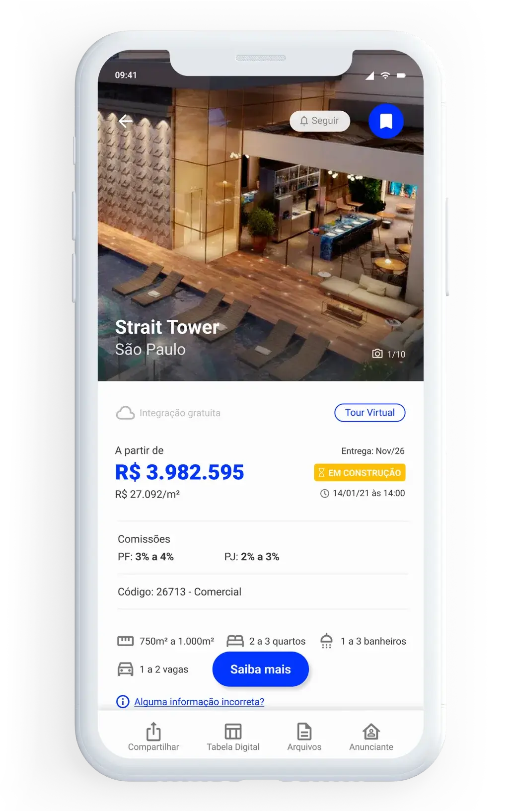 ilustração da app